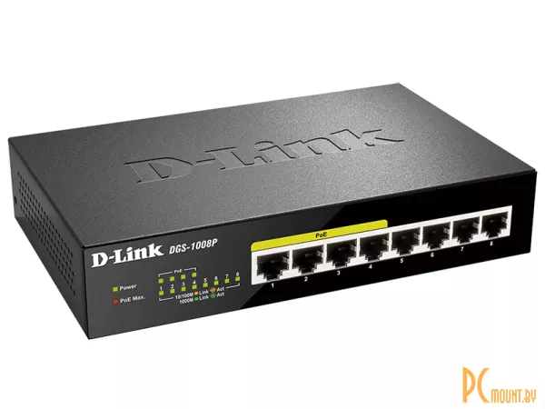 D-Link DGS-1008P/E1A